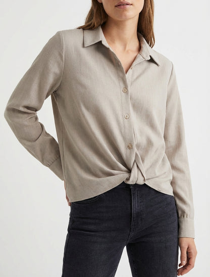Camicia annodata asimmetrica - Talpa