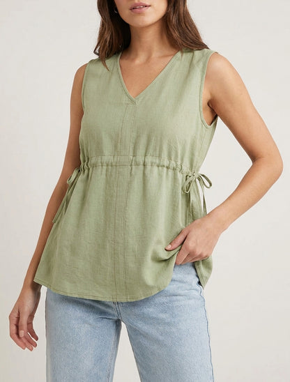Top fluido con scollo a V - Cachi