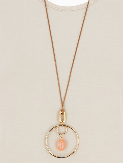 Top manches courtes à bords asymétriques - Beige - 3