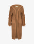 Gilet en maille à manches stylisées - Camel - 1