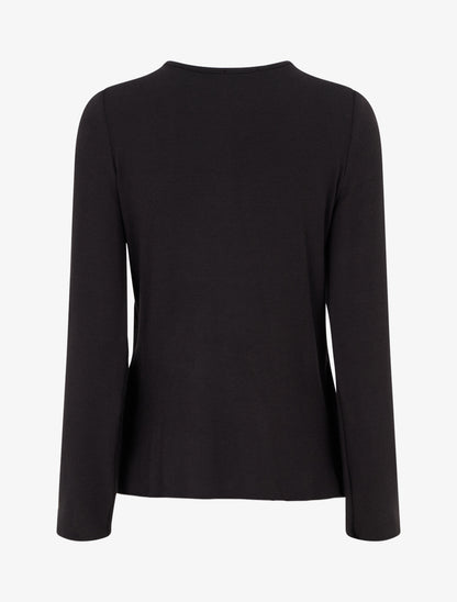 Pull style gilet en trompe l&