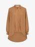 Chemise à double pans - Camel - 4