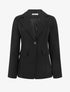 Blazer basique à épaulettes - Noir - 1