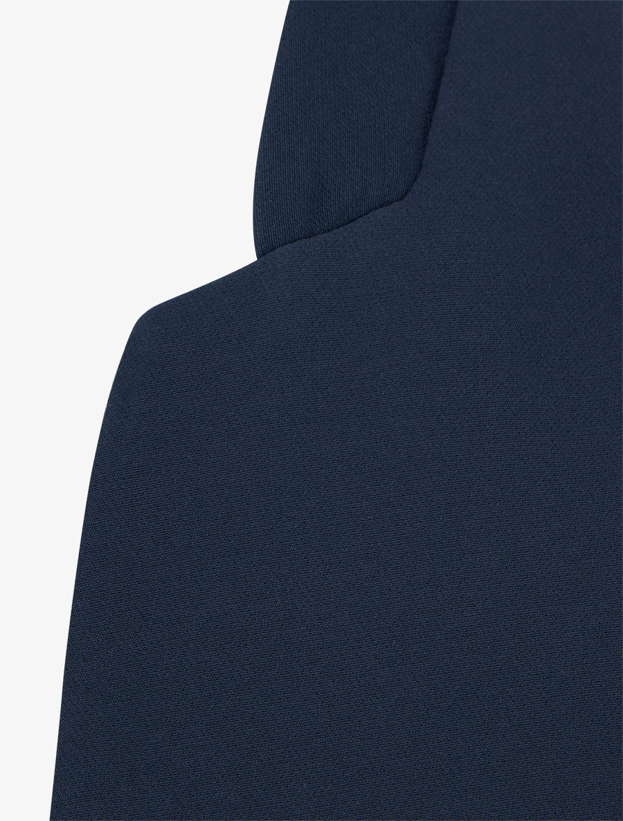 Veste droite à épaulettes - Marine - 3