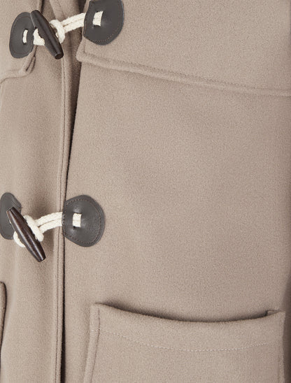 Duffle-coat droit long - Taupe - 3