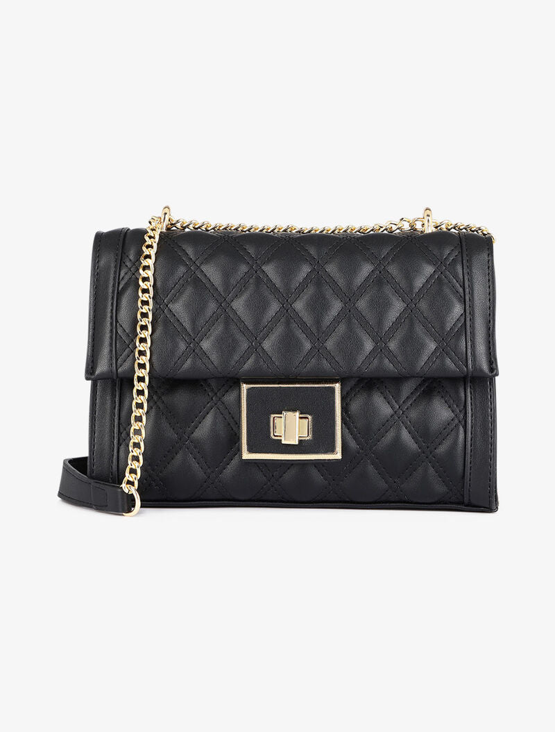 Sac besace Isabelle - Noir - 1