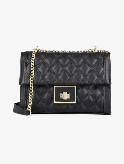 Sac besace Isabelle - Noir - 1