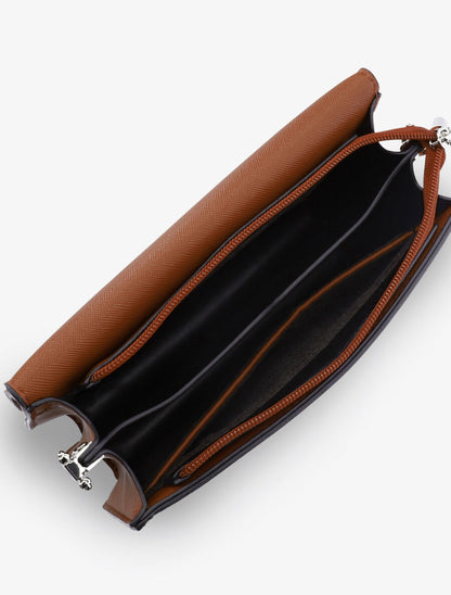 Sac besace Yasmine - Camel - 4
