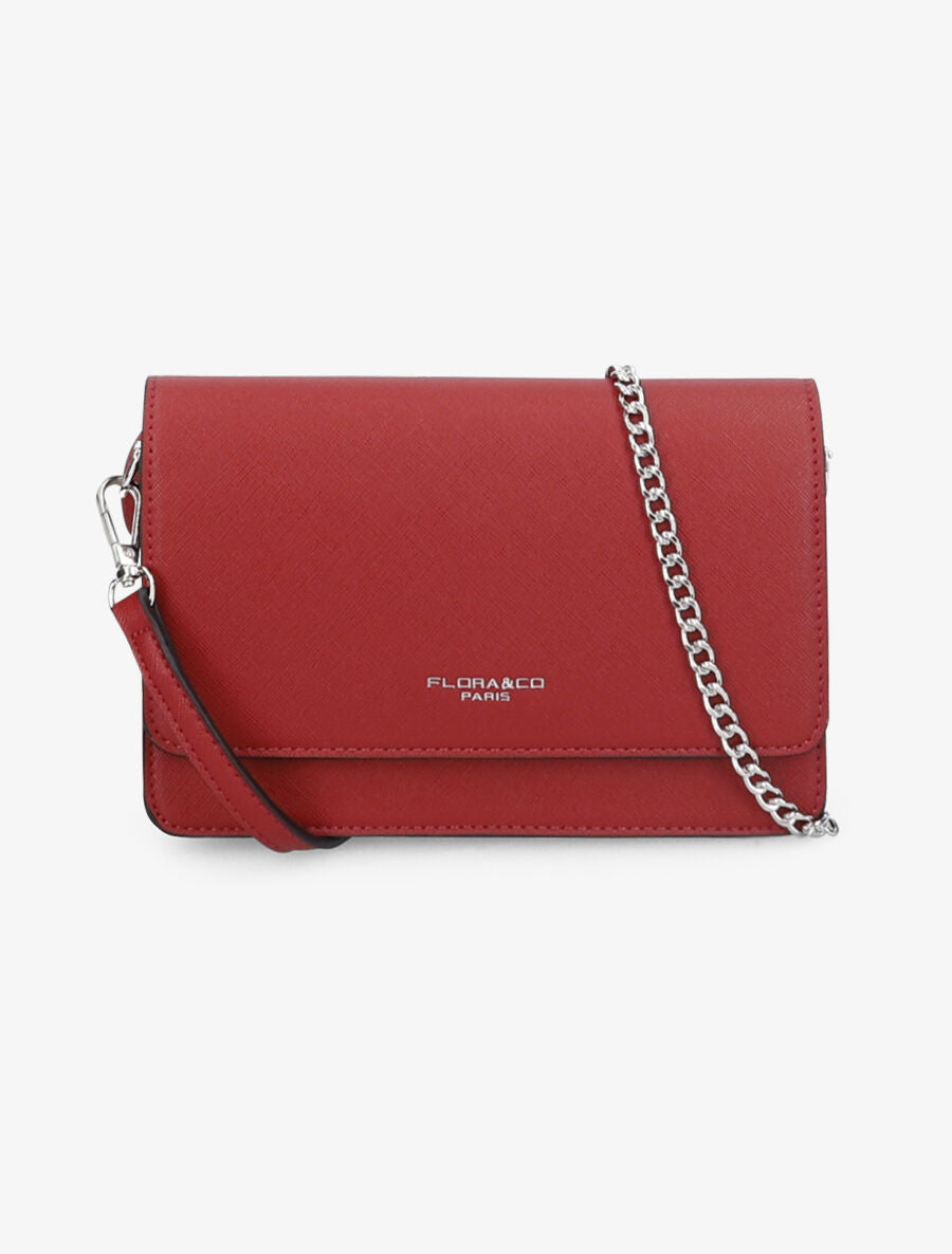 Sac besace Yasmine - Rouge - 1