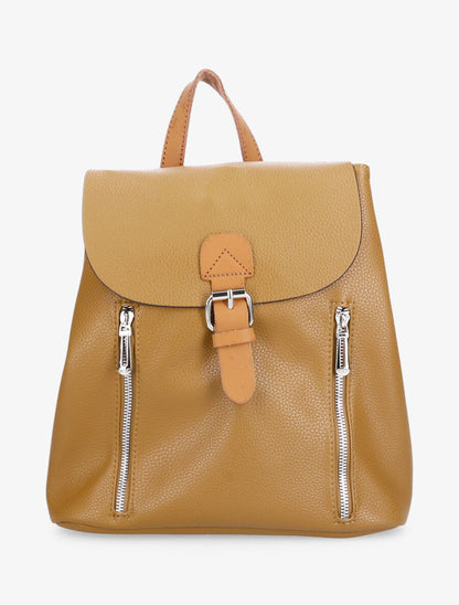 Sac à dos Jérômine - Jaune moutarde - 1