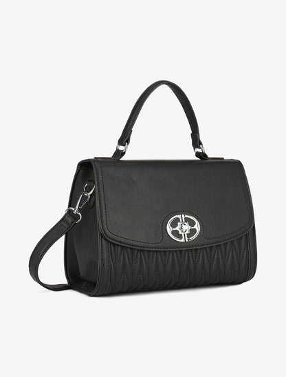 Sac besace Christine - Noir - 3