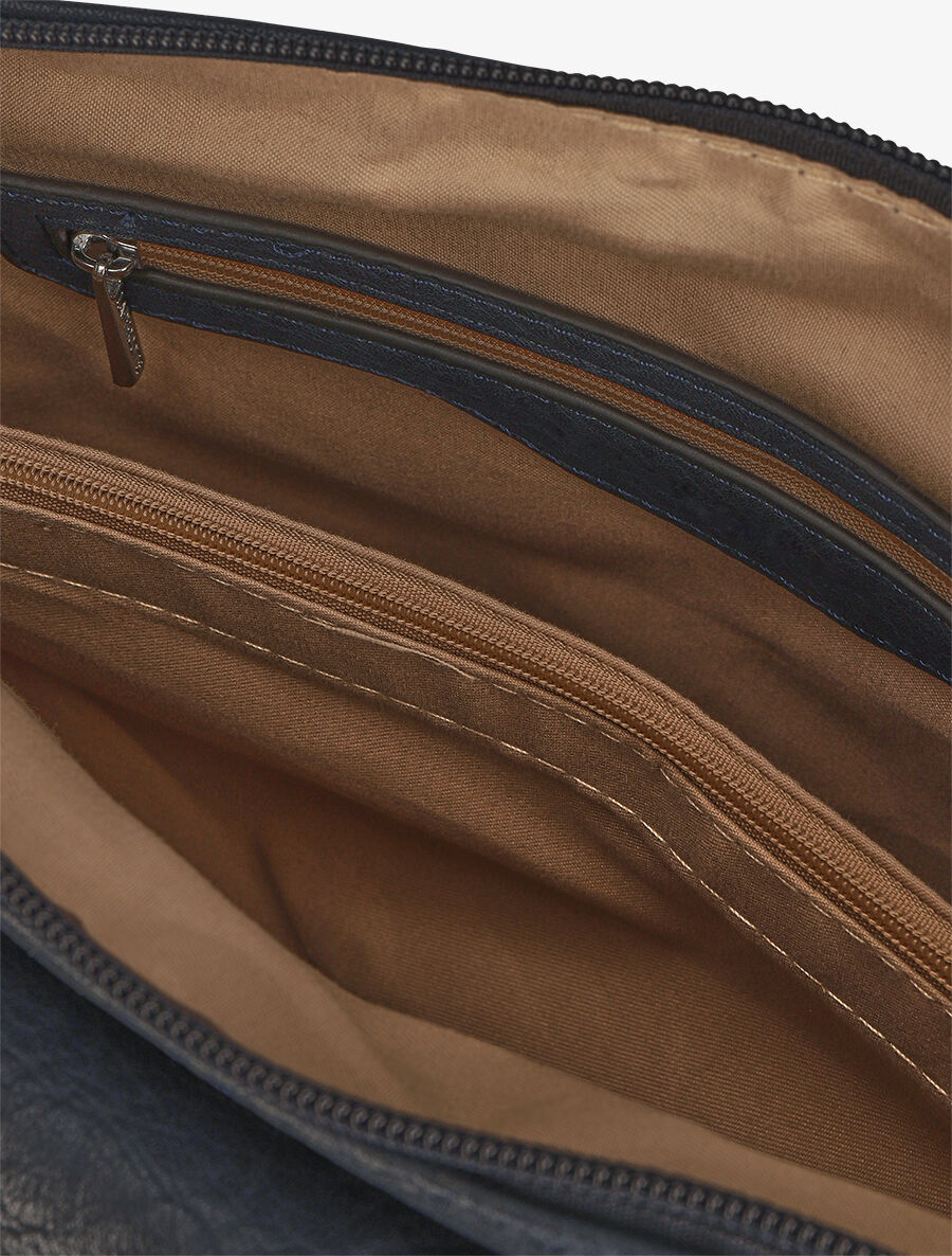 Sac bandoulière Célia - Marine - 4