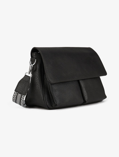Sac bandoulière Diana - Noir - 3