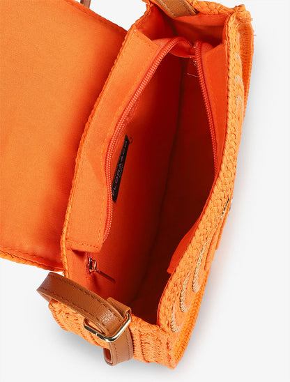 Sac rond Joanna - Orange - 4