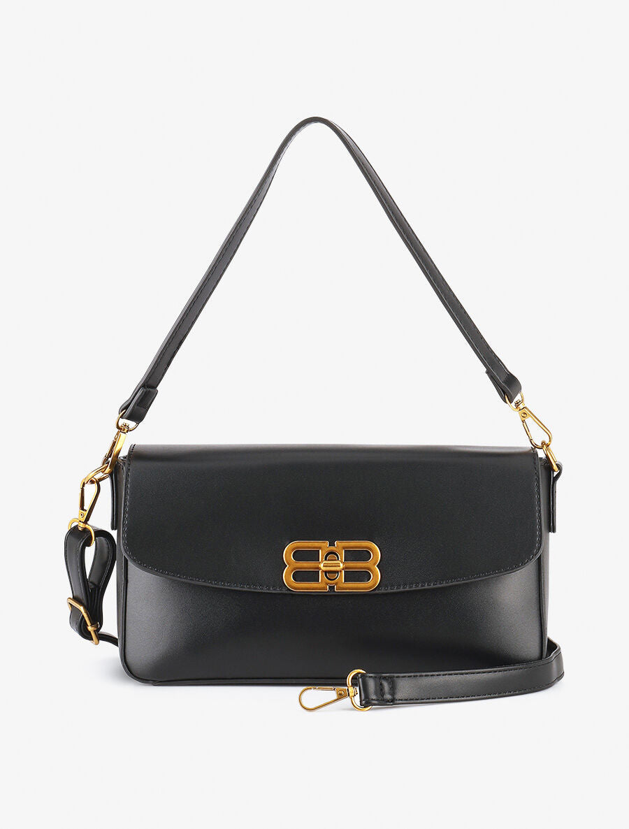 Sac besace Serena - Noir - 1