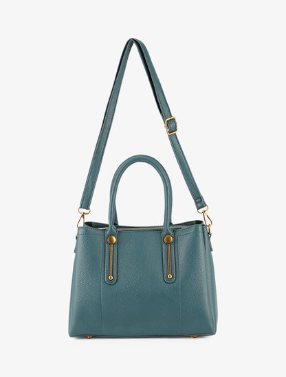 Sac à main Poppy - Bleu pétrole - 3