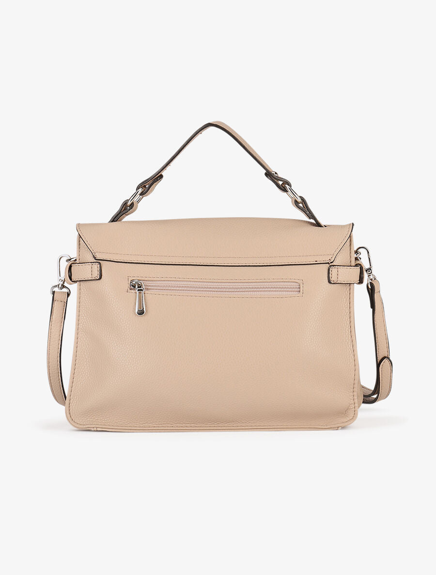 Sac cartable Kara - Beige - 2