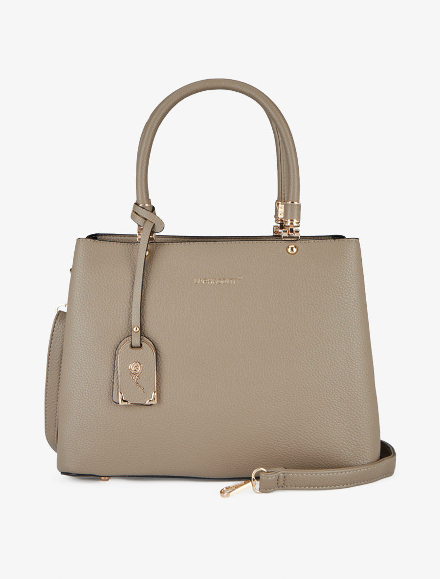 Sac à main Léandre - Taupe foncé - 1