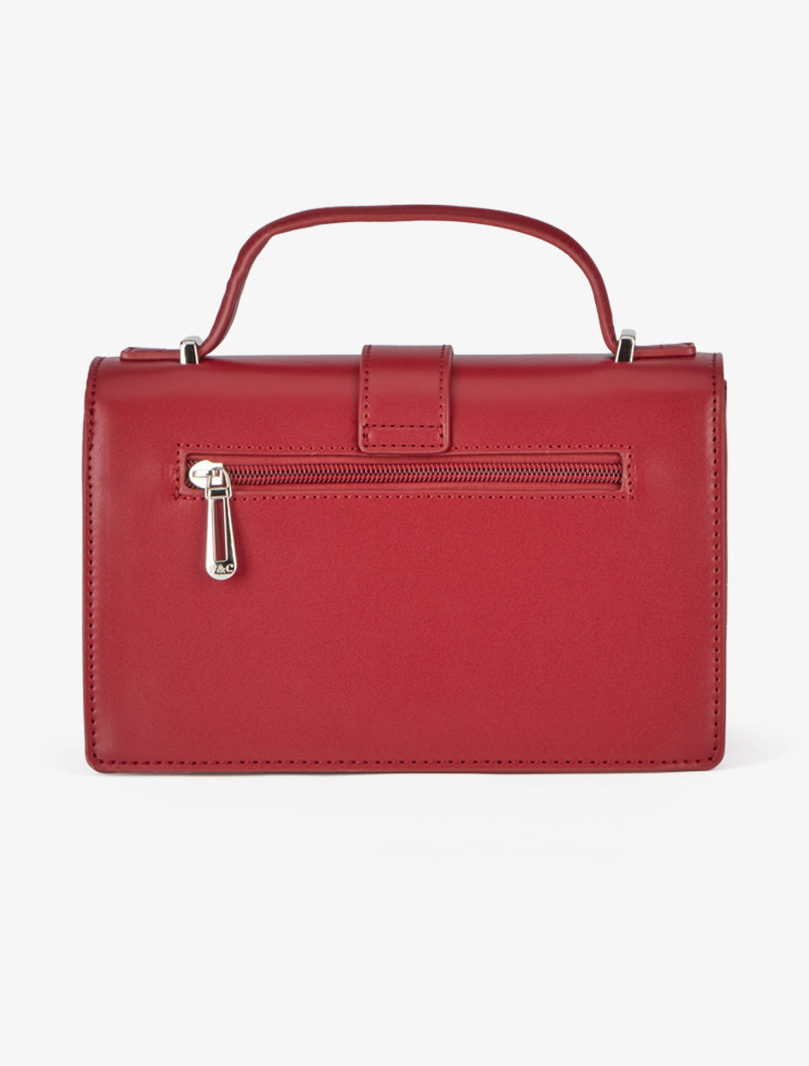 Sac besace Audrey - Rouge - 2
