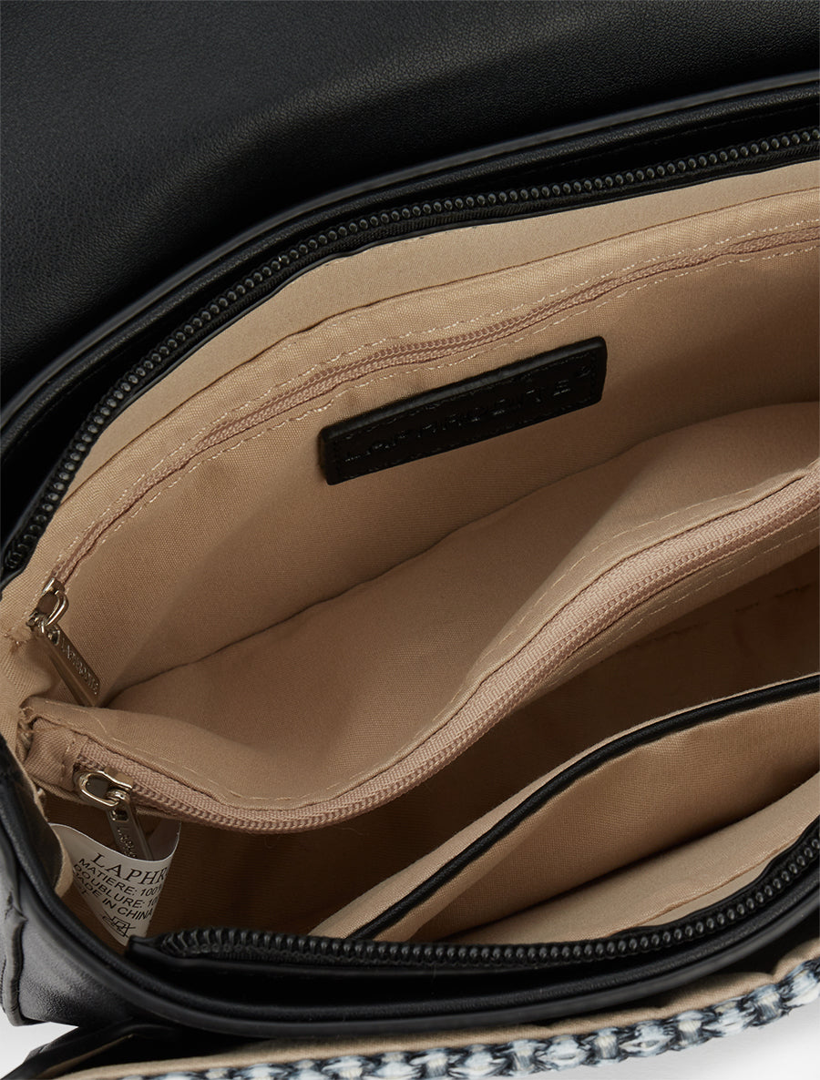 Sac besace Erica - Noir - 4