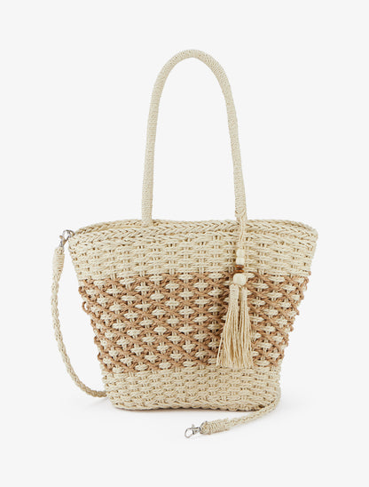 Sac cabas Caroline - Blanc - 1