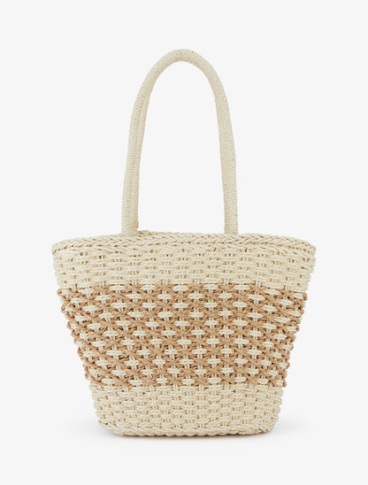 Sac cabas Caroline - Blanc - 2