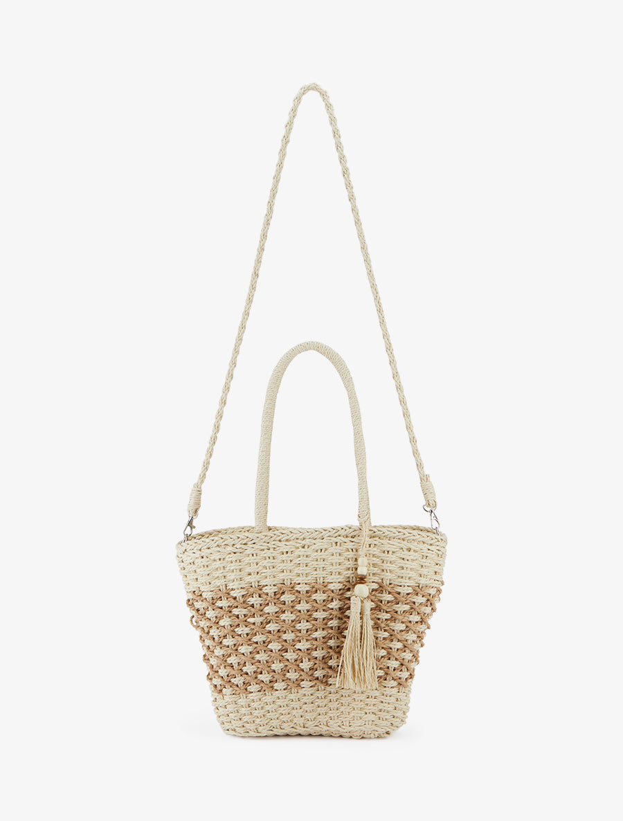 Sac cabas Caroline - Blanc - 3