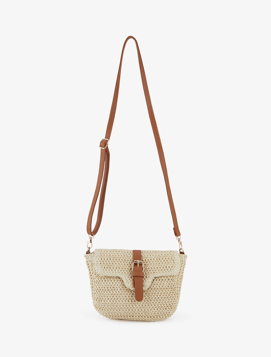 Sac besace Alysée - Beige - 1