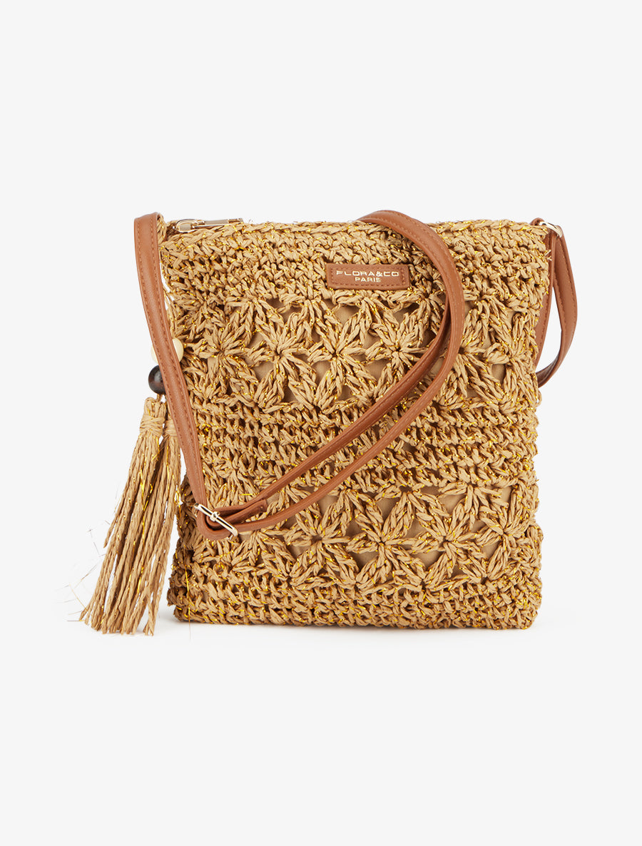 Sac bandoulière Joanie - Taupe - 1