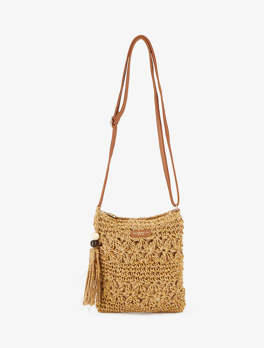 Sac bandoulière Joanie - Taupe - 3