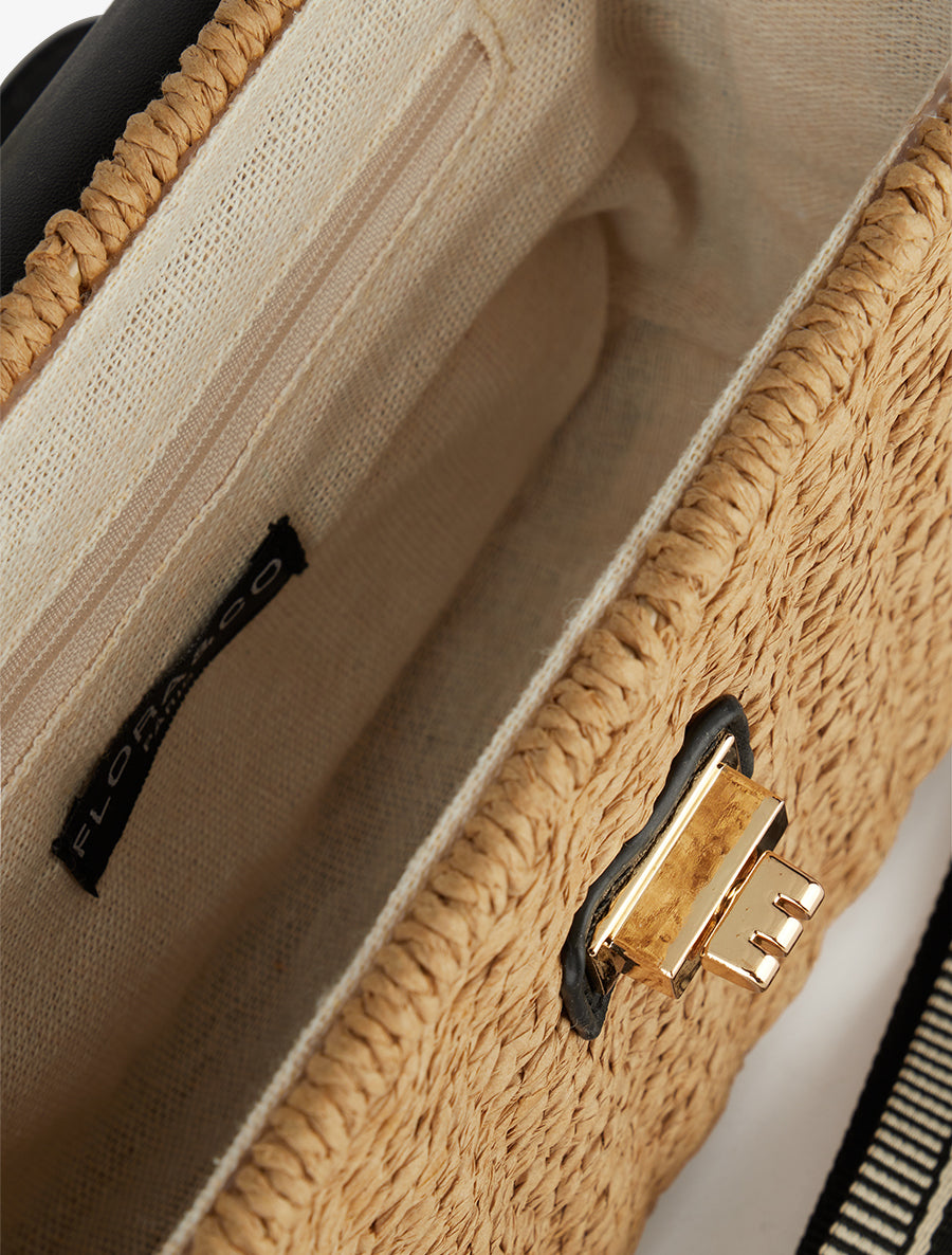 Sac besace Amandine - Noir - 4