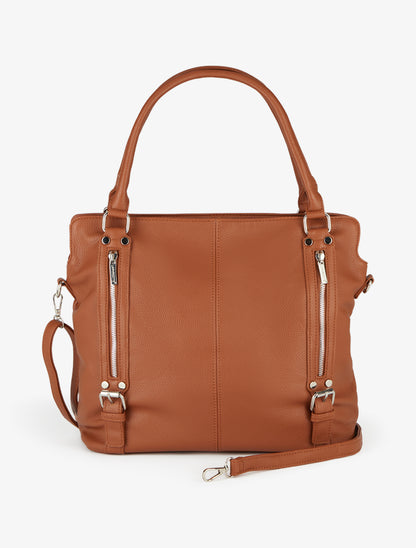 Sac cabas Eugénie - Camel - 1