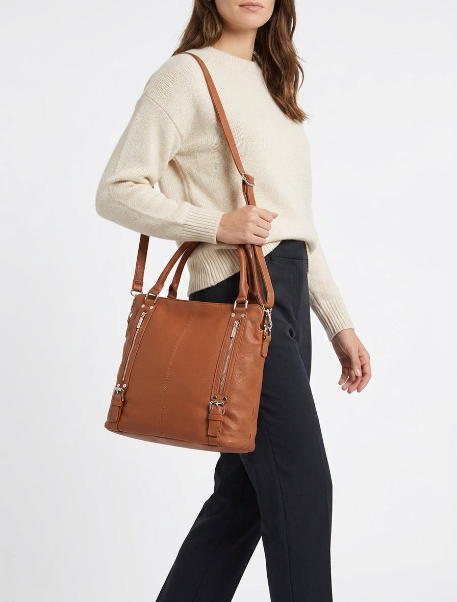 Borsa shopper Eugénie - Chameau