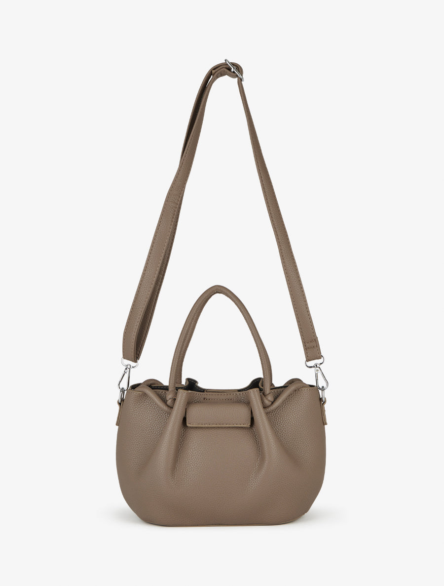 Sac besace Blanche - Taupe - 3