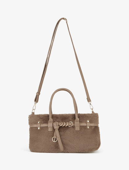 Sac besace Amy - Taupe - 3