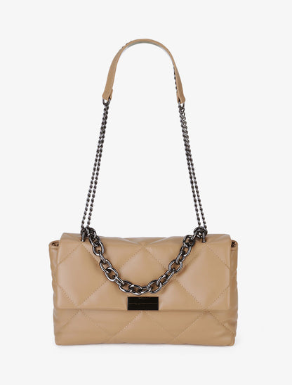 Sac besace Gaelle - Taupe - 6