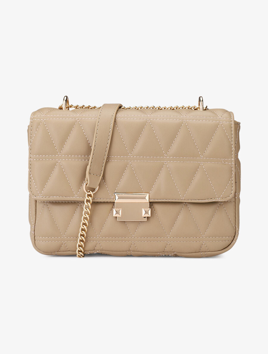 Sac besace Julie - Taupe - 1