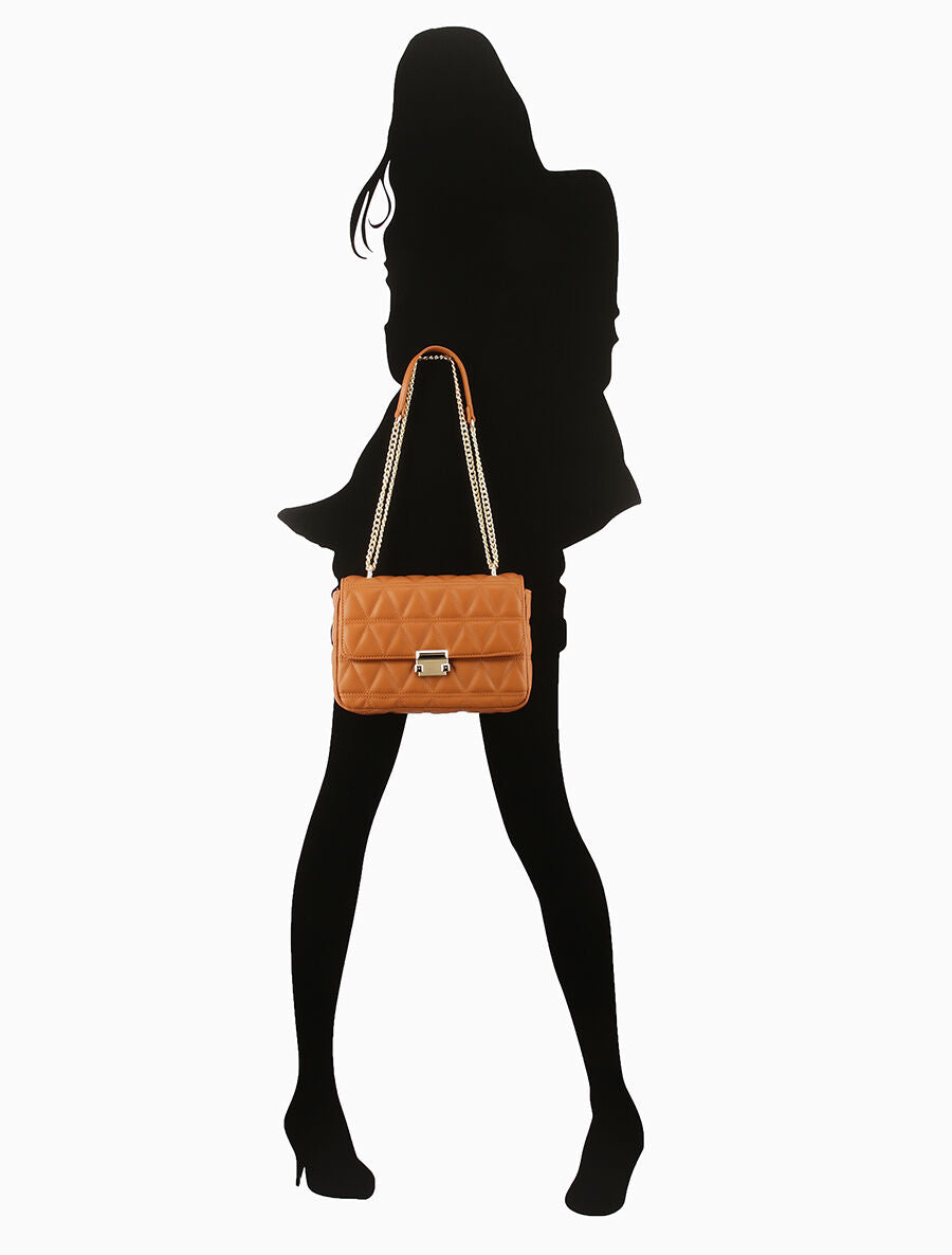 Sac besace Julie - Camel - 5