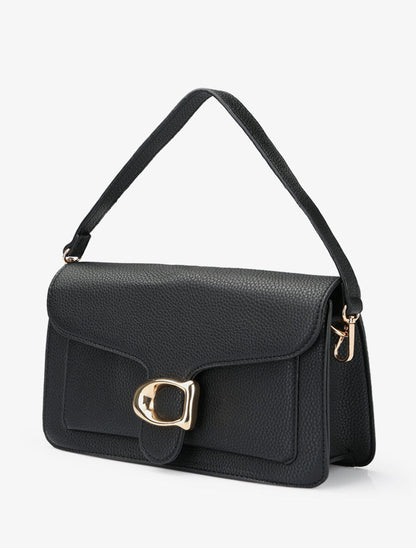 Sac bandoulière Dominique - Noir - 2