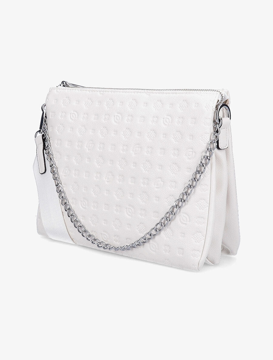 Sac besace Nora - Blanc - 2
