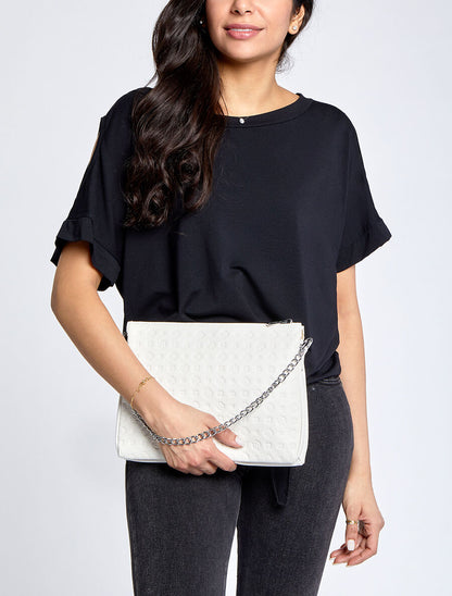 Sac besace Nora - Blanc - 4
