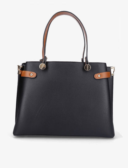 Sac cabas Jeanne - Noir - 3