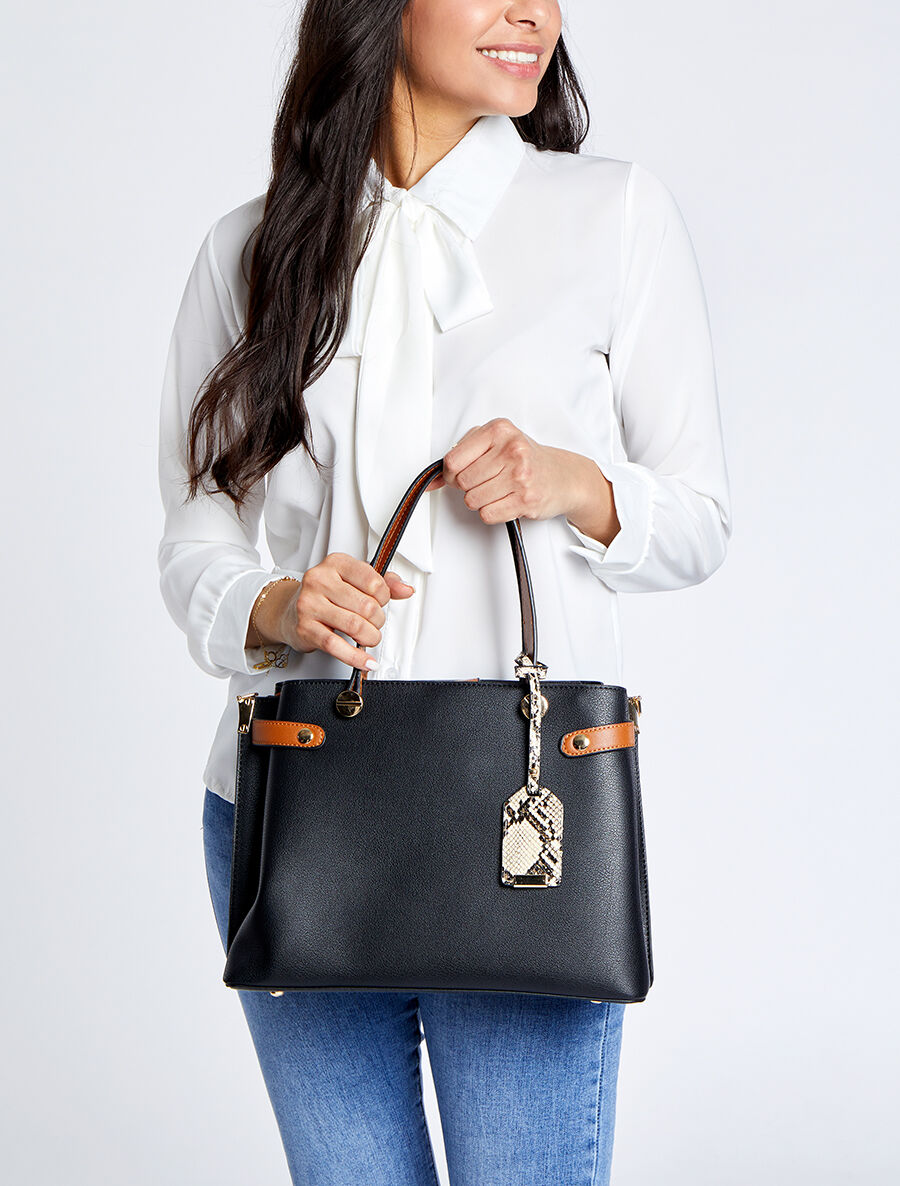 Sac cabas Jeanne - Noir - 4