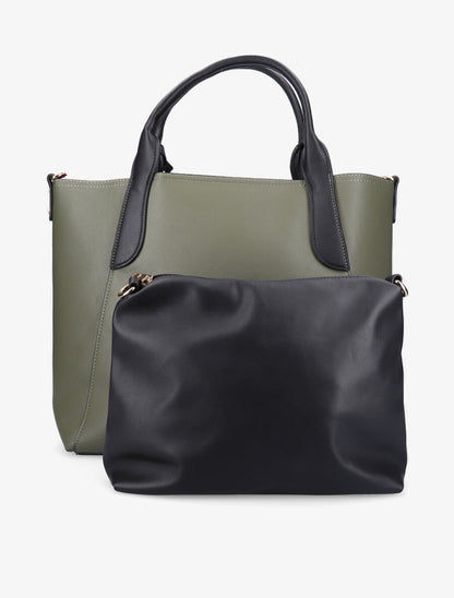 Sac cabas Judith - Kaki - 4