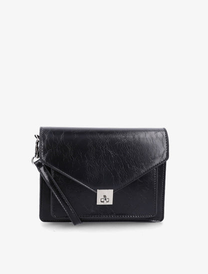 Sac besace Armelle - Noir - 1