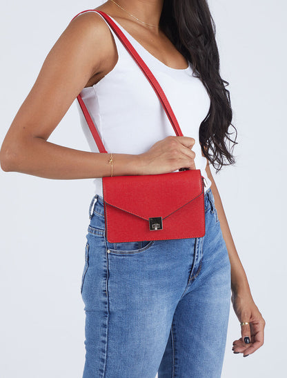 Sac banane Cyrielle - Rouge - 5