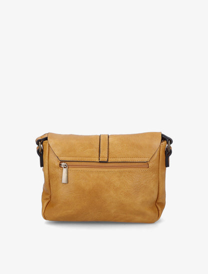 Sac besace Laulette - Jaune moutarde - 3