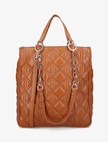 Sac cabas Virginie - Camel - 1
