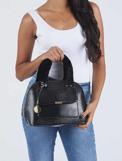 Sac à main Martine - Noir - 5