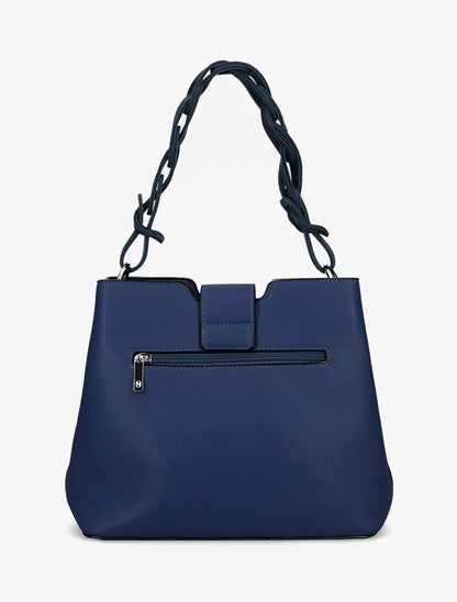 Sac à main Héloïse - Marine - 3